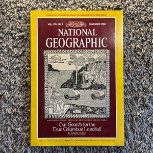National Geographic Magazine November 1986